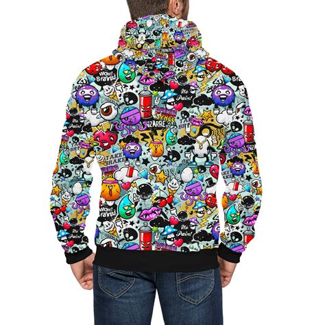 graffiti hoodies men